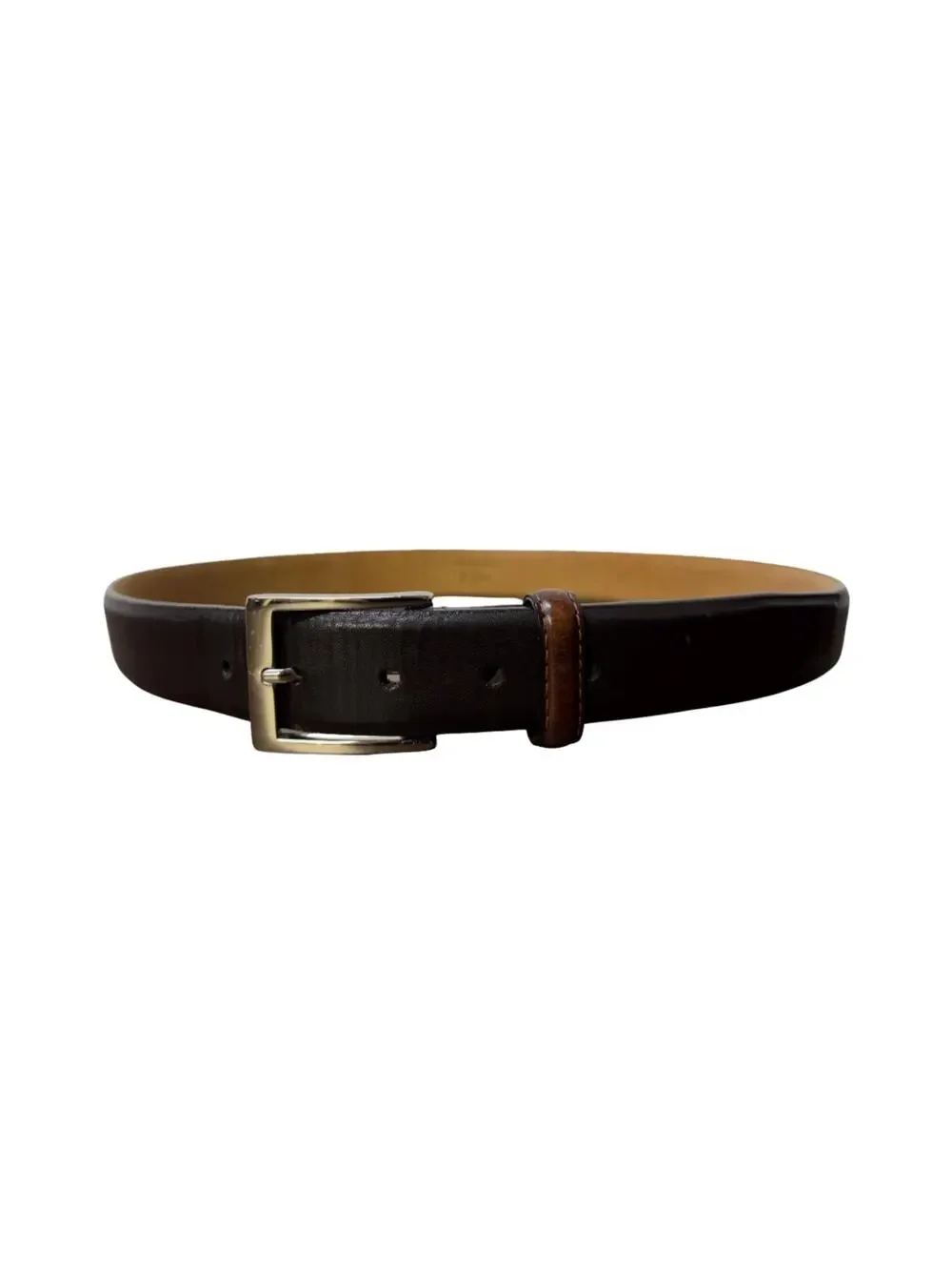 Vintage W Kleinberg signed leather belt mens size 36